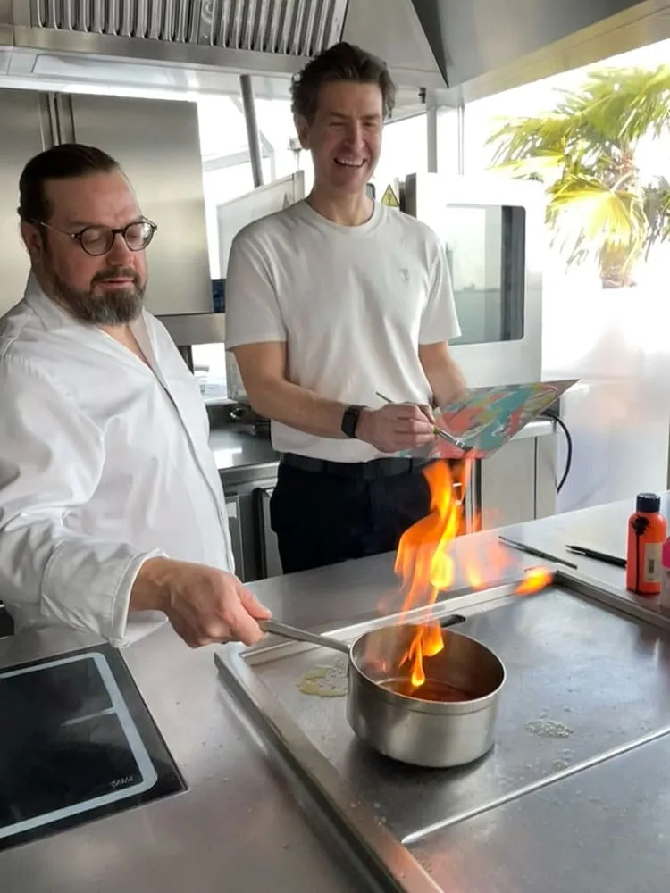Zwischen Kunst, Kulinarik und Begegnungen 6 sascha dahl artdinner privat dining koeln 013