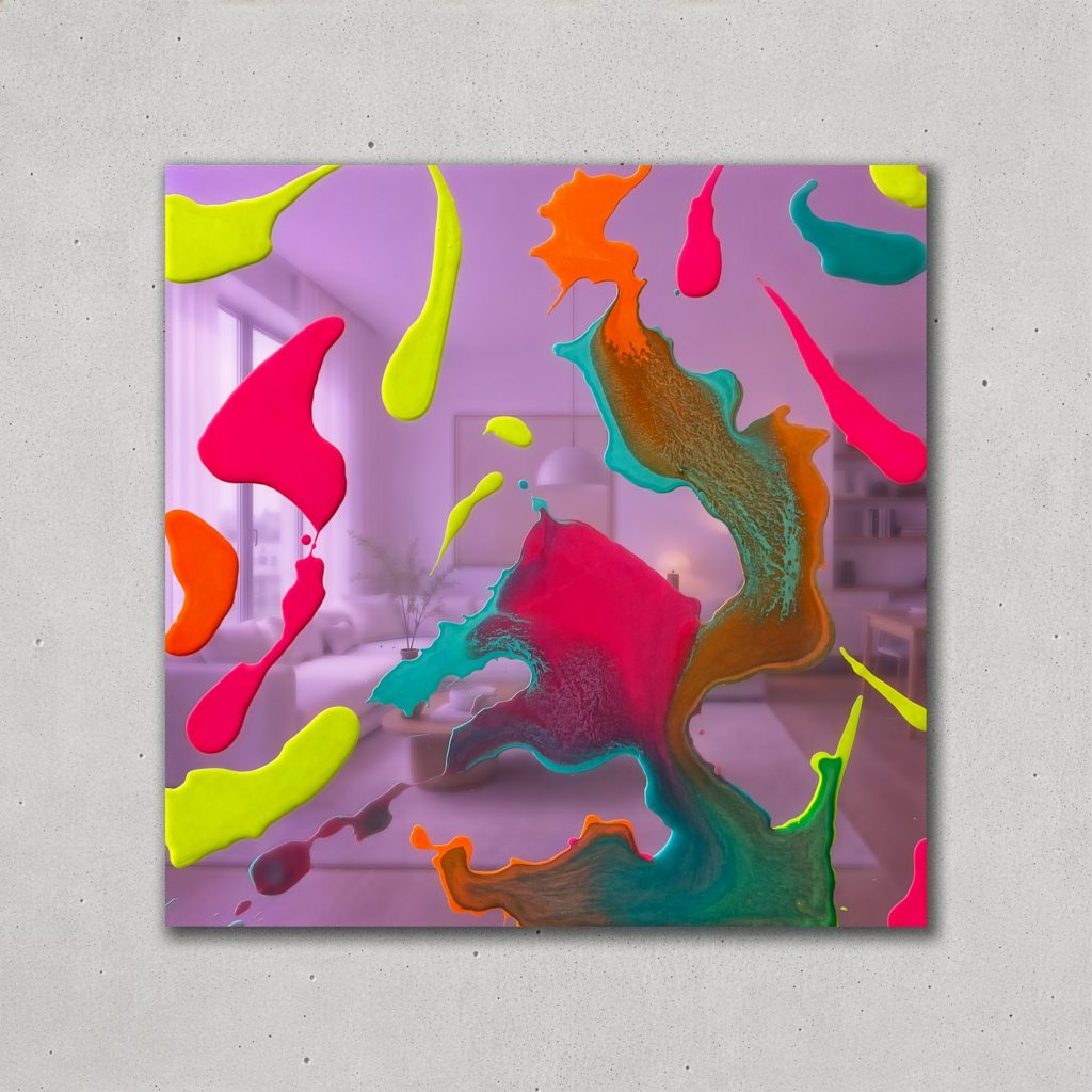 Cosmic Pearls 4 1Cosmic Fragment 30x30cm Sascha Dahl