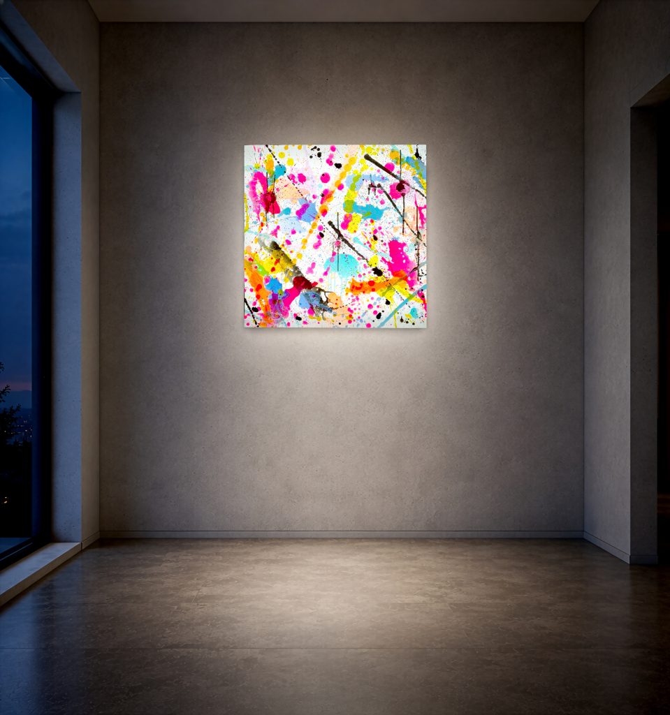 Luminous Works 8 Lightobject2 8080cm Sascha Dahl